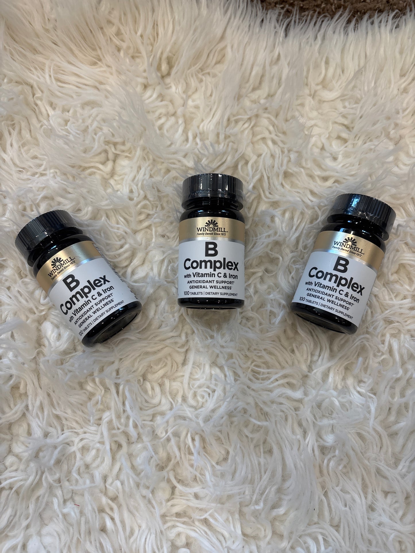 B Complex Vitamin C & Iron Tablets